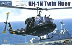 Kit Modelo Plástico Kitty Hawk KH80158 1/48 UH-1N Doble Huey - Imagen 1 de 1