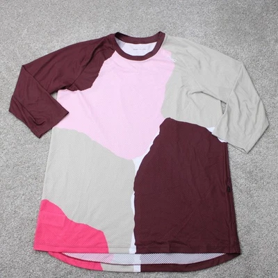 POC Pure Cycling Shirt Mens 2XL XXL Pink/Red/Beige 3/4 Sleeve MTB Bike Jersey - Image 1 of 4