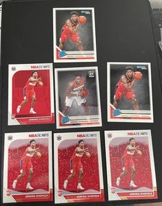 Lote de tarjetas de novato Admiral Schofield RC - Imagen 1 de 1