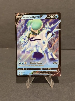 Ice Rider Calyrex V SWSH130 SWSH: Sword & Shield Promo Cards Holo - Image 1 of 2