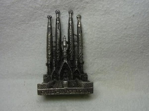 Gaudi Barcelona Sagrada Familia Kathedrale Souvenir Gebäude Vintage Spanien #K - Bild 1 von 9