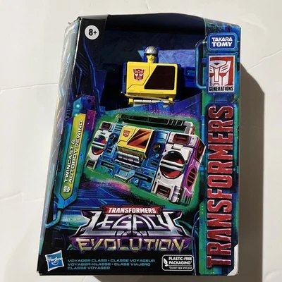 New Transformers Legacy Evolution Voyager Class Twincast & Autobot Rewind NIB - Image 1 of 4