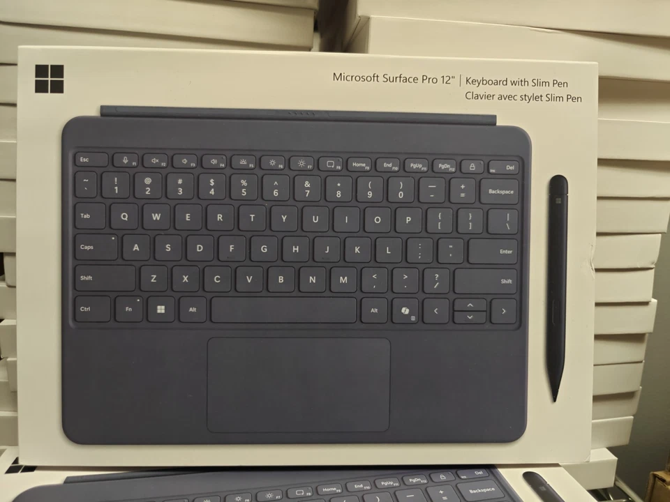 Microsoft Surface Pro 12-inch Keyboard with Slim Pen - Ocean - image 1 of 2