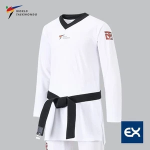 MOOTO EXTERA PRO-2 Kyorugi Uniform WT Taekwondo Olympic Fighter Pro Dobok TKD - Picture 1 of 11
