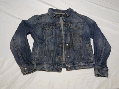 Chaqueta vaquera Express Jeans para mujer desgastada talla mediana M Foto 1 de 4