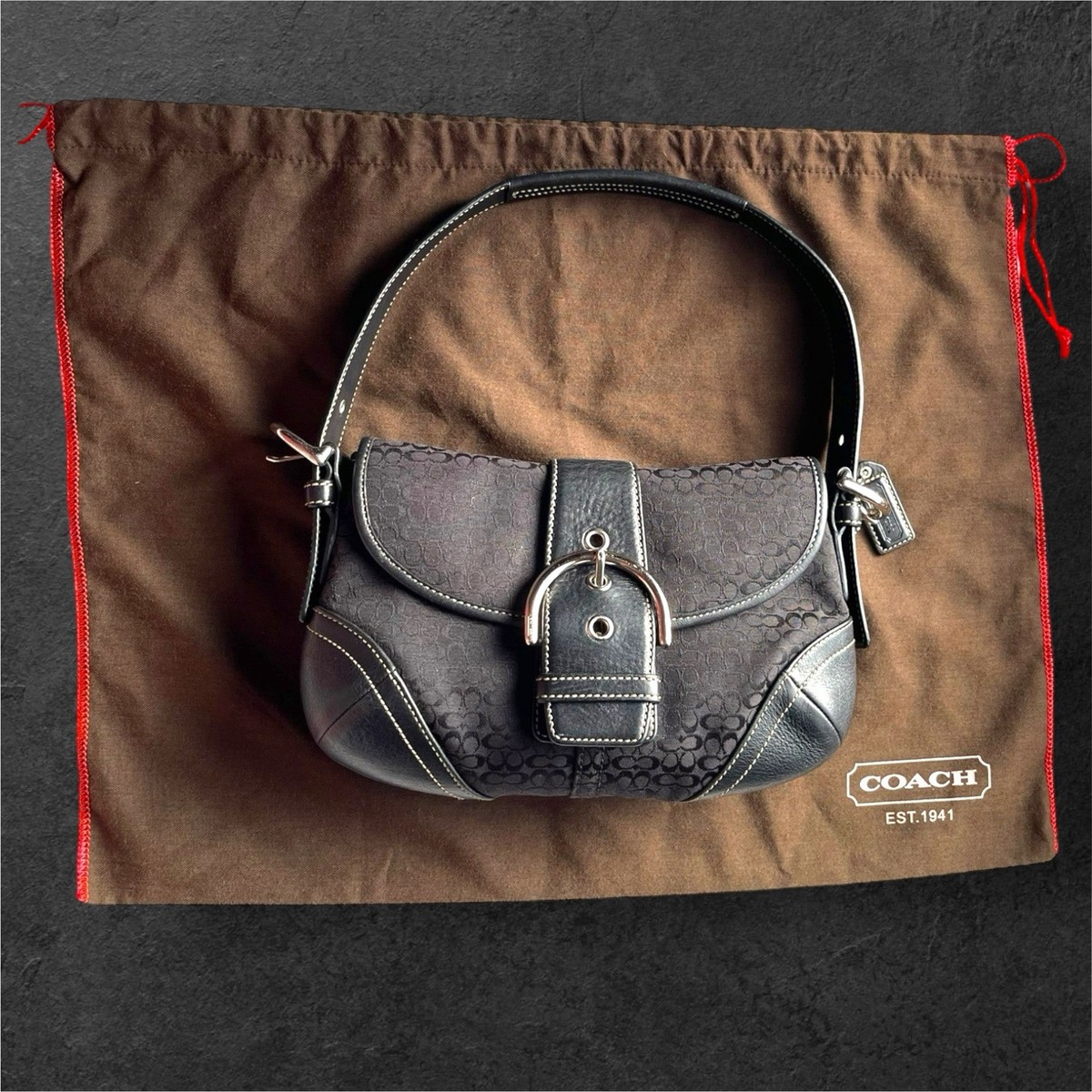 Coach Soho Signature Flap for sale - eBay Coach Soho Signature Flap for sale - eBay