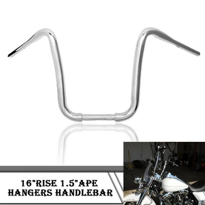 16'' Rise 1.5" Ape Hanger Handlebar Fit For VT1300CSE Sabre - Image 1 of 4