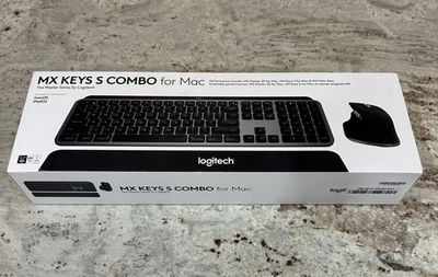 Logitech MX Keys S Combo Juego de Teclado Inalámbrico Bluetooth - Negro 920-012274 Foto 1 de 2