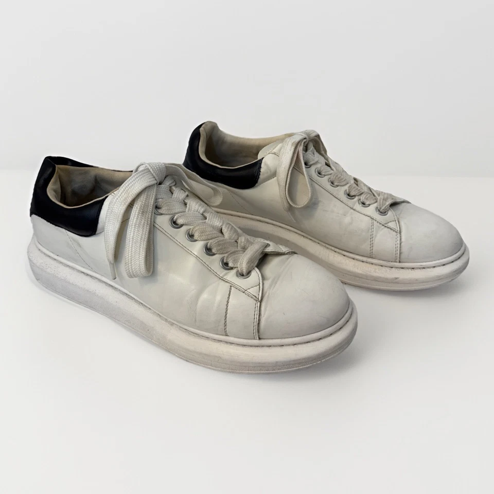 Steve Madden Men’s Frosted White Multi Casual Platform Sneakers Size 13M - Image 1 of 4