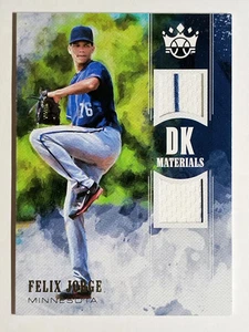 2018 Diamond Kings DK Materials #26 Felix Jorge - Bild 1 von 2