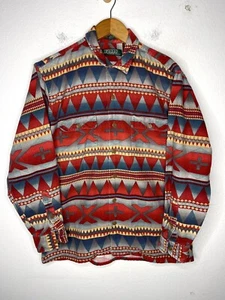 Polo Ralph Lauren Small Shirt Hunting Western VTG RRL Rodeo Country Southwestern - Picture 1 of 6