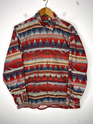 Polo Ralph Lauren Small Shirt Hunting Western VTG RRL Rodeo Country Southwestern - Image 1 of 4