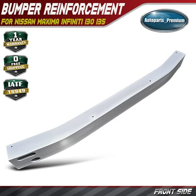 Barra de impacto de refuerzo de parachoques delantero para Nissan Máxima INFINITI I30 aluminio Foto 1 de 4