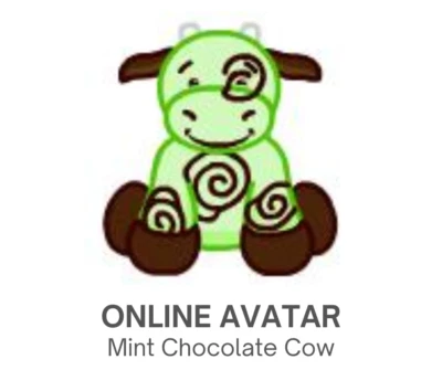 Webkinz Classic Mint Chocolate Cow Pet Code Only - Image 1 of 2