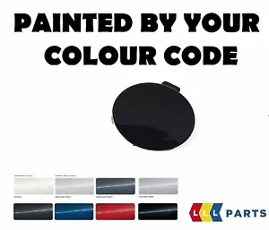 BMW NEW M3 E90 E93 E92 FRONT BUMPER TOW HOOK COVER PAINTED BY YOUR COLOUR CODE - Picture 1 of 6