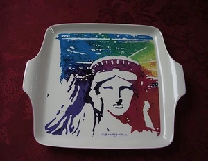 VILLEROY AND BOCH MINI CENTENNIAL LIBERTY PLATTER - Picture 1 of 3