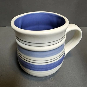 Taza de té café de gres azul Pfaltzgraff México RIO 4”T 4,5” W de colección - Imagen 1 de 8