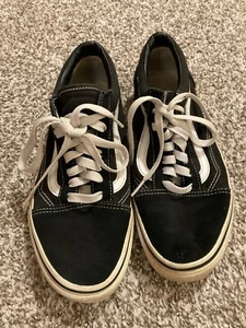 Größe 7 (Herren) Größe 8,5 (Damen) - Vans Old Skool schwarz weiß - Bild 1 von 7