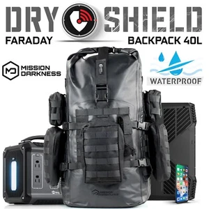 Mission Darkness Dry Shield Faraday Rucksack 40L - wasserdicht & Signalsperre - Bild 1 von 13
