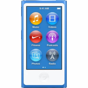 Nuovo Apple iPod Nano 7. Generazione 7G blu e blu 16 GB - 6 mesi di garanzia - Foto 1 di 6