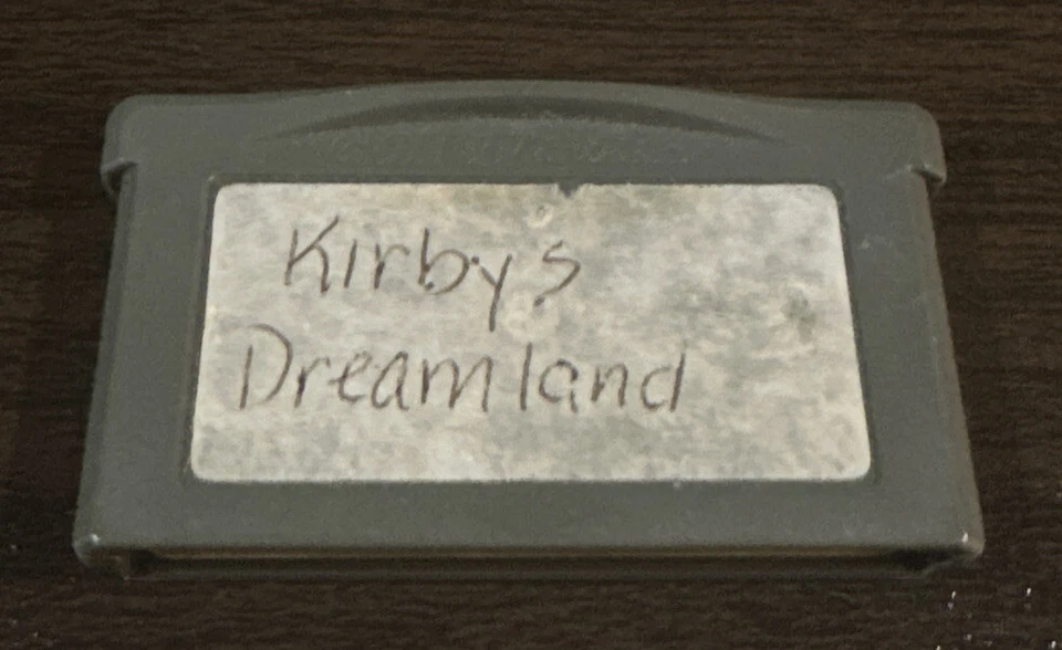Kirby: Nightmare in Dream Land Nes Nightmare Game Boy Advance GBA Auténtico Difícil de Encontrar Foto 1 de 3