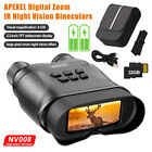 4-12x Digital Night Vision Goggles Binoculars For Total Darkness Surveillance #