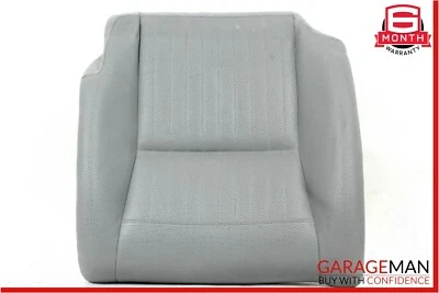 07-10 Mercedes W216 CL600 Rear Left Lower Bottom Seat Cushion Cover Grey - Image 1 of 4