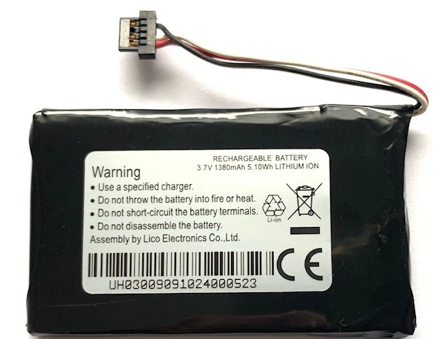 Battery Navigon 70 Easy-70 Plus-70 Premium & Live 70/71 VW UP - 1380mAh 3.7V NEW - Image 1 of 1