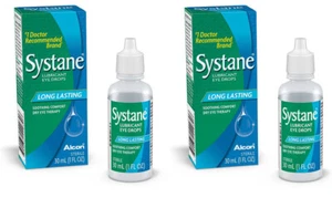 Systane Long Lasting Lubricant Eye Drops, 30-mL (1 Fl Oz (Pack of 2)) Alcon - Picture 1 of 7
