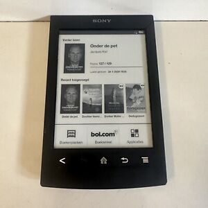 SONY Reader PRS-T2N eReader eBook 6" Black Reader