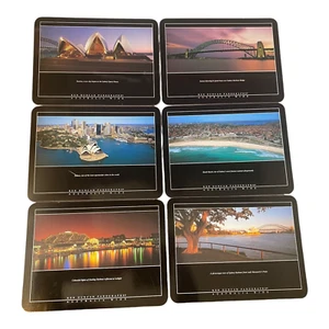 Ken Duncan 6 Place Mats Sydney Scenes Australia Wide Inspirational Collection... - Picture 1 of 24