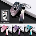 Diamond Car Key Case Cover Remote Protective Chain For BMW 5 7 Series X3 X5 X6