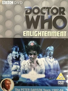 DOCTOR WHO - Enlightenment 2 x DVD Set BBC AS NEW! Peter Davison UK *Region 2* - Picture 1 of 2