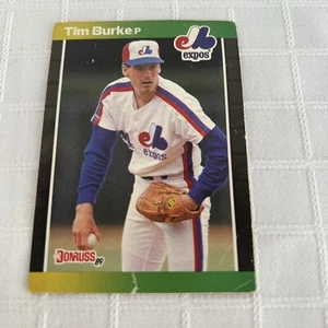 Tarjeta Donruss #274 Tim Burke Montreal Expos 1989 - Imagen 1 de 3