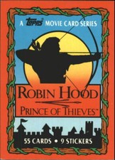 A5937- 1991 Robin Hood Prince of Thieves 55 Cards -You Pick- 10+ FREE US SHIP
