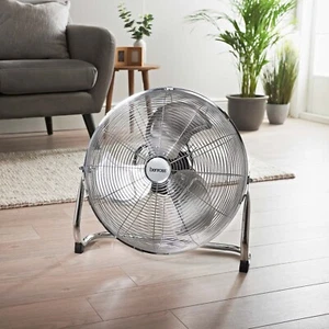 Benross Standing Floor Fans / 14" or 18" Diameter / High Velocity / 2 Colours - Picture 1 of 29