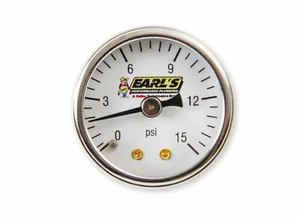 Earls Plumbing 100195ERL Fuel Pressure Gauge | High-Quality Auto Part, Universal - Picture 1 of 4