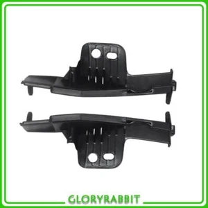 Set of 2 For X7 G07 2019-2022 Front Insert Bumper Black Plastic Left+Right Side - Picture 1 of 8