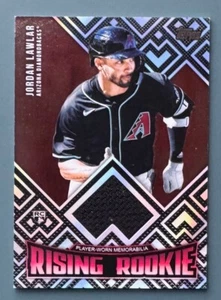 2024 Topps Update Rising Rookie Relics #RRR-JL - Jordan Lawlar RC - Picture 1 of 2
