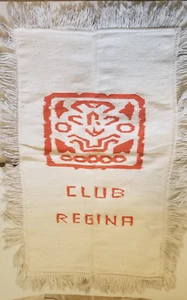 Club Regina Cotton Blend Tourist Fringe Throw Rug Cabo Puerto Vallarta 32" x 52" - Picture 1 of 12