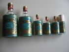 Paket 4711 Schau-Packung Dummy 5 Flaschen + Spray XXL 22,5 cm Dekoration VINTAGE