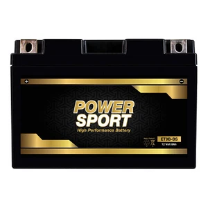 YT9B-BS 12V 8AH Battery Replacement for GT9B-4, UT9B-BS, YT9B-4, PT9B-4 - Picture 1 of 7