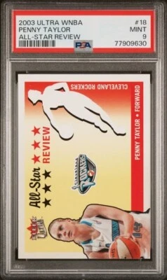 2003 Ultra WNBA All Star Review Penny Taylor PSA 9 Phoenix Mercury Australia - Image 1 of 2