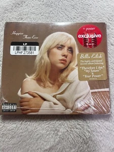 Happier Than Ever by Billie Eilish (CD, 2021) with Poster Target Exclusive - Picture 1 of 2