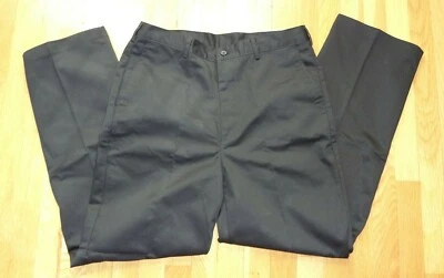 NWD Men's Edwards Garment Black Workwear Polyester/Cotton Pants in size 34-30 - Image 1 of 4