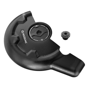 Für Yamaha Raptor 700 700R Kurbelgehäuseabdeckung & Motor-Zündkerzen-Kit Schwarz - Picture 1 of 8