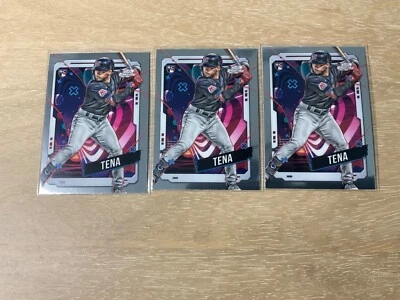 2024 Topps Cosmic Chrome Jose Tena Rookie Card #8 Cleveland Guardians - Image 1 of 2