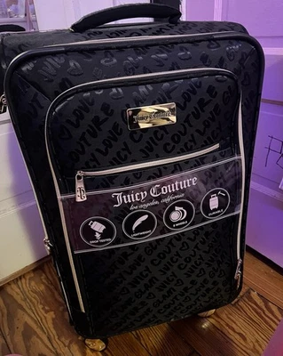 Juicy Couture Black and Gold Suitcase Brand New!!!!!!! - Image 1 of 4