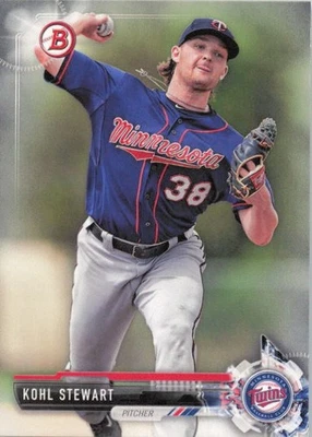 Bowman Prospects #BP52 2017 Kohl Stewart Minnesota Twins Foto 1 de 2