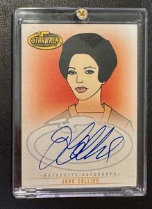2005 Star Trek Animated Adventures Autogramm A14 Joan Collins als Edith Keeler - Bild 1 von 1